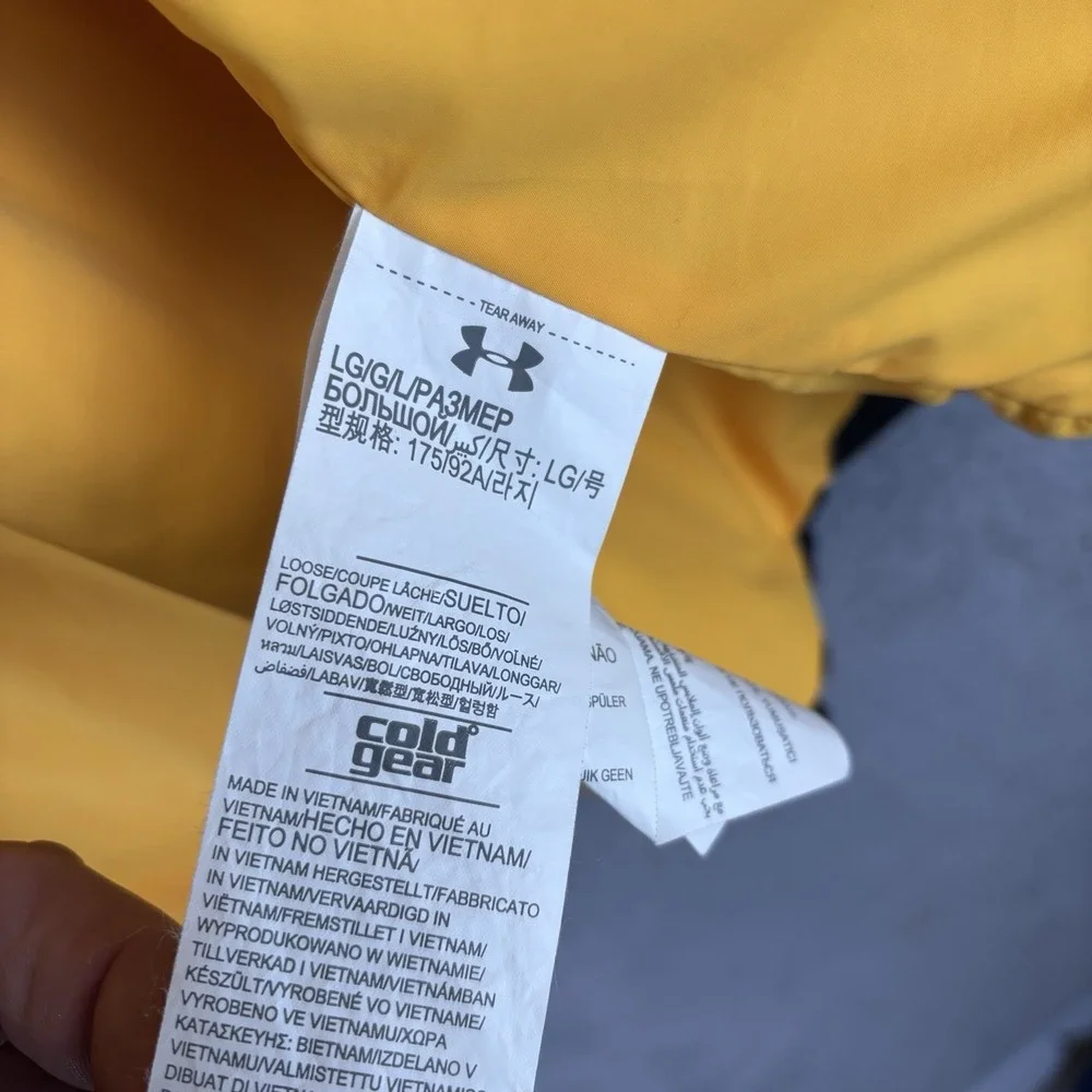 Iowa Hawkeyes Under Armour‎ Jacket Womens Large Long Parka Coat Caitlin Clark